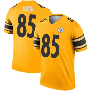 Youth Robert Tonyan Pittsburgh Steelers Legend Gold Inverted Jersey