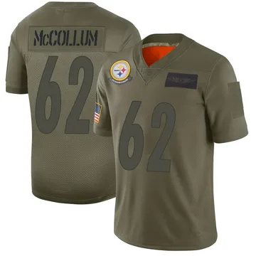 Youth Ryan McCollum Pittsburgh Steelers Limited Camo 2019 Salute to Service Jersey