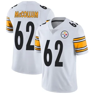 Youth Ryan McCollum Pittsburgh Steelers Limited White Vapor Untouchable Jersey