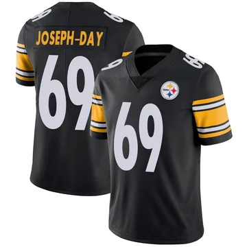 Youth Sebastian Joseph-Day Pittsburgh Steelers Limited Black Team Color Vapor Untouchable Jersey