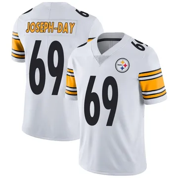 Youth Sebastian Joseph-Day Pittsburgh Steelers Limited White Vapor Untouchable Jersey