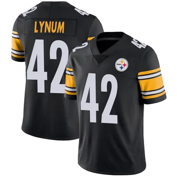 Youth Tamon Lynum Pittsburgh Steelers Limited Black Team Color Vapor Untouchable Jersey