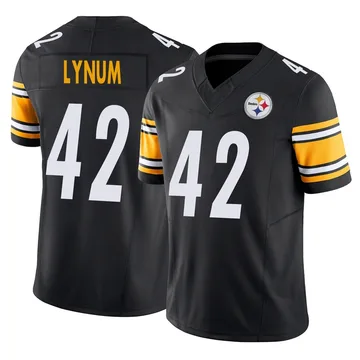 Youth Tamon Lynum Pittsburgh Steelers Limited Black Vapor F.U.S.E. Jersey