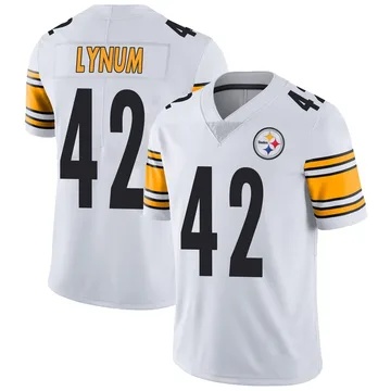 Youth Tamon Lynum Pittsburgh Steelers Limited White Vapor Untouchable Jersey