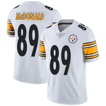Youth Vance McDonald Pittsburgh Steelers Limited White Vapor Untouchable Jersey