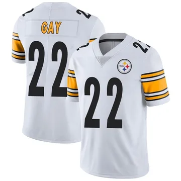 Youth William Gay Pittsburgh Steelers Limited White Vapor Untouchable Jersey